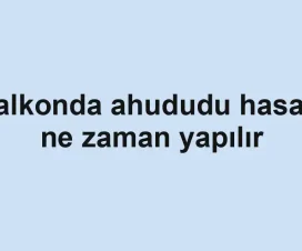 Balkonda ahududu hasadı ne zaman yapılır