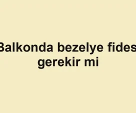 Balkonda bezelye fidesi gerekir mi