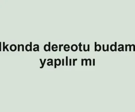 Balkonda dereotu budaması yapılır mı