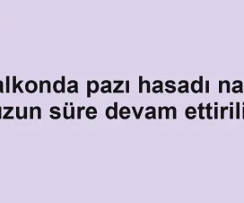 Balkonda pazı hasadı nasıl uzun süre devam ettirilir