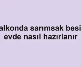 Balkonda sarımsak besini evde nasıl hazırlanır